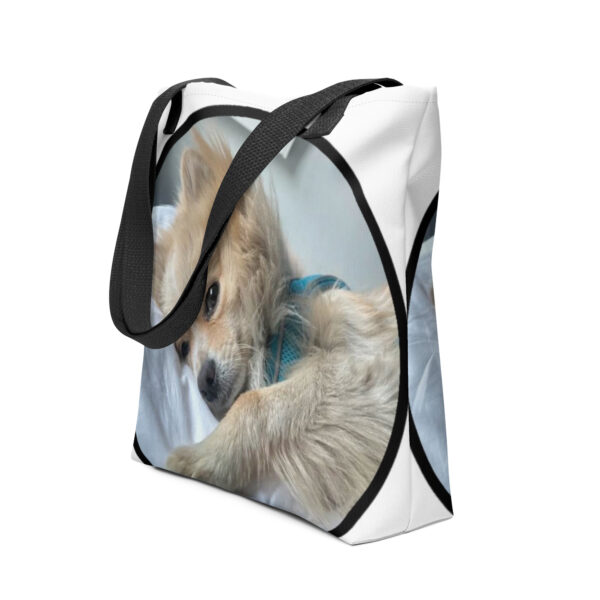 Oreo Fire Dog Tote bag