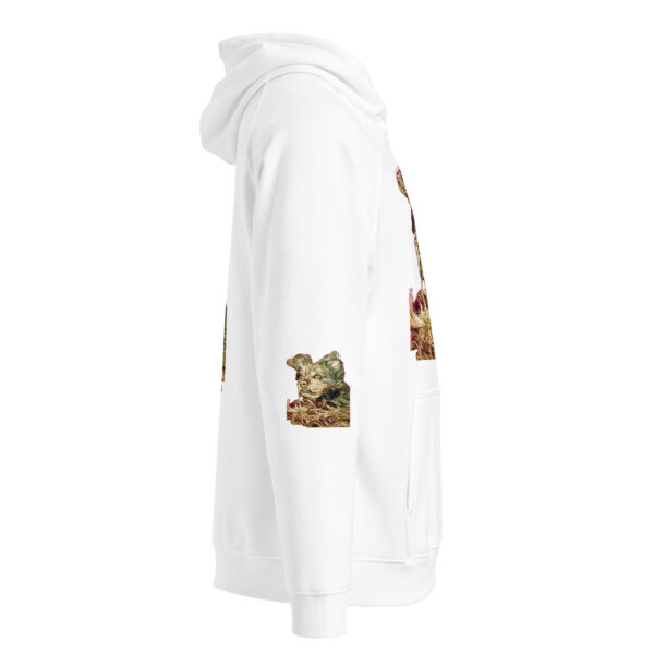 Unisex eco raglan hoodie - Image 3