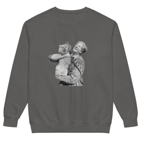 Unisex garment-dyed sweatshirt