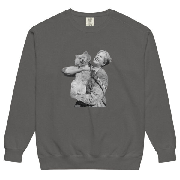 Unisex garment-dyed sweatshirt - Image 4