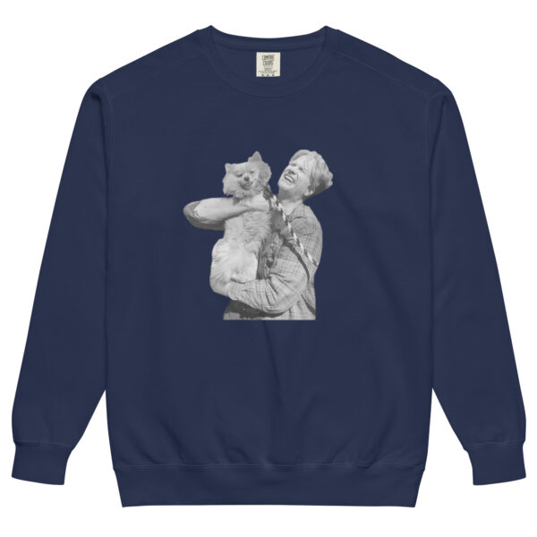 Unisex garment-dyed sweatshirt - Image 3