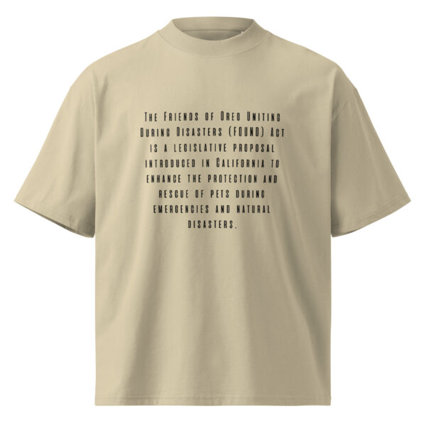 Oreo Fire Dog Unisex Oversized t-shirt - Image 3