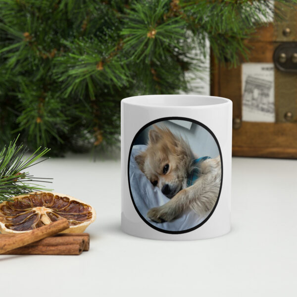 Oreo Fire Dog Glossy Mug - Image 2