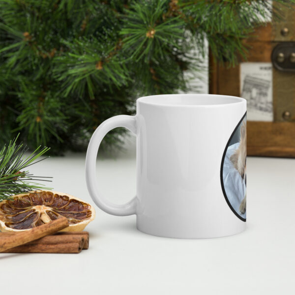 Oreo Fire Dog Glossy Mug