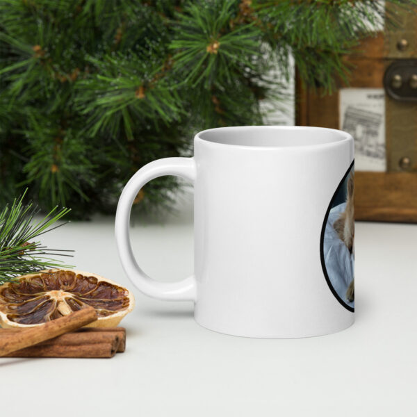 Oreo Fire Dog Glossy Mug - Image 5